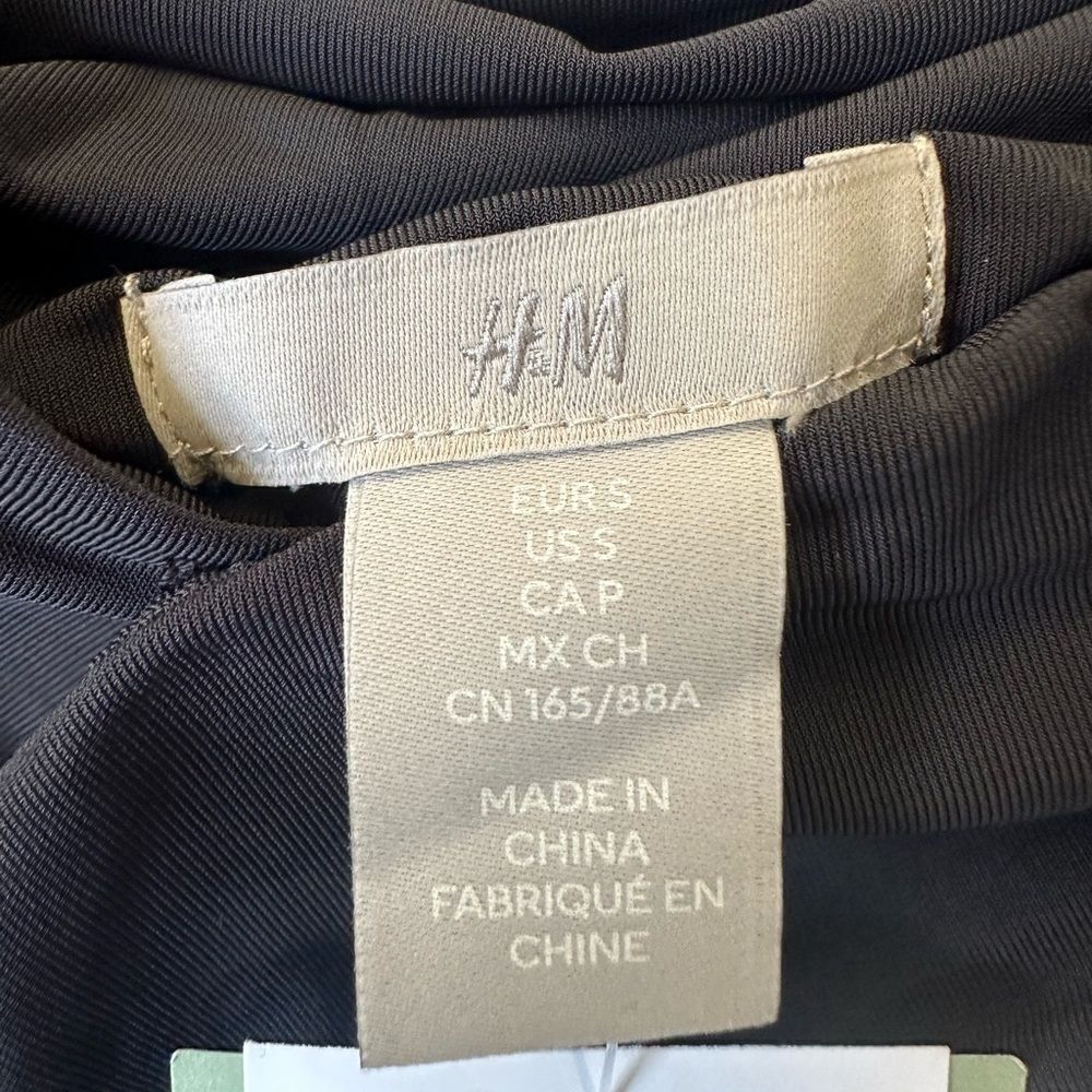 🎉5 for $45 🎉NWT H&M Dress Black size S - Picture 5 of 7